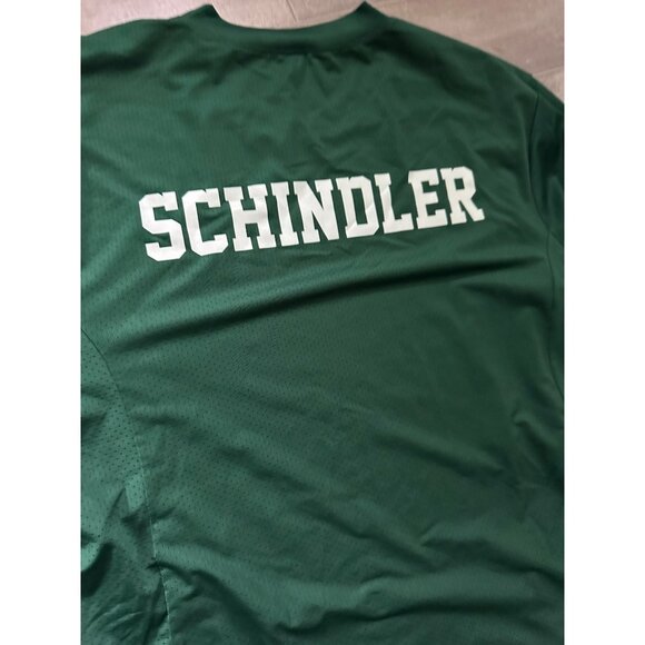 Notre Dame Basketball Long Sleeve Shirt Adult S Augusta Sportswear Green *Read - Picture 8 of 8